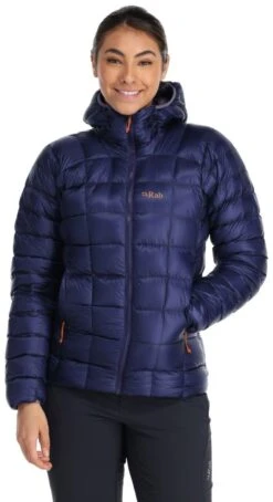 Rab Mythic Alpine Jacket Wmns -Meindlrab Store Womens Mythic Alpine Jacket PatriotBlue QDB 46 PTB DETAIL4 1280x1280