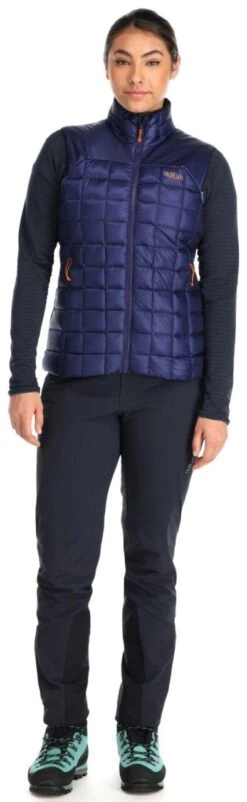Rab Mythic Vest Wmns -Meindlrab Store Womens Mythic Vest PatriotBlue QDB 58 PTB DETAIL6 1280x1280