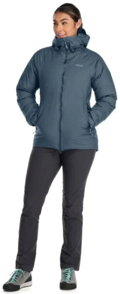 Rab Valiance Jacket Wmns -Meindlrab Store Womens Valiance Jacket OrionBlue QDB 50 ORB DETAIL6 1280x1280