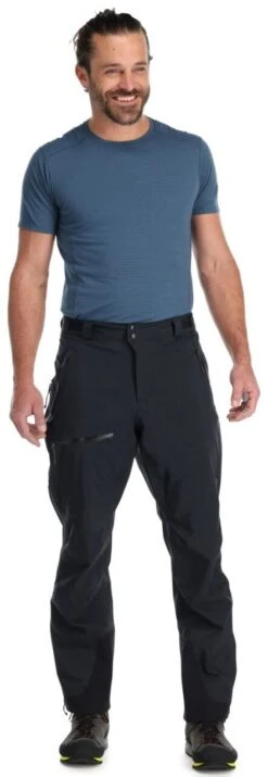 Rab Zanskar GTX Pants -Meindlrab Store Zanskar GTX Pants Black QWH 49 BLK DETAIL6 1280x1280