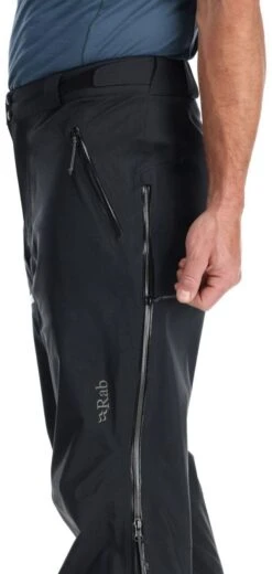 Rab Zanskar GTX Pants -Meindlrab Store Zanskar GTX Pants Black QWH 49 BLK DETAIL7 1280x1280